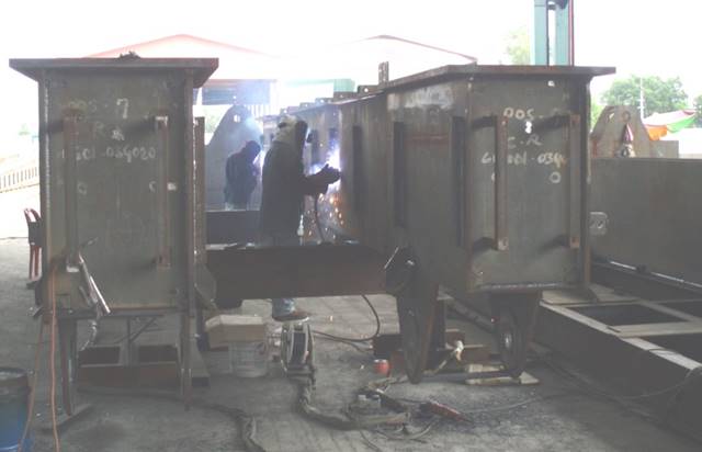 FABRICATION RTG CRANE GRIDER 1