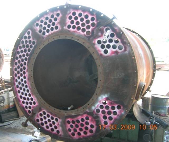 RETUBING WORK FOR BOILER 2